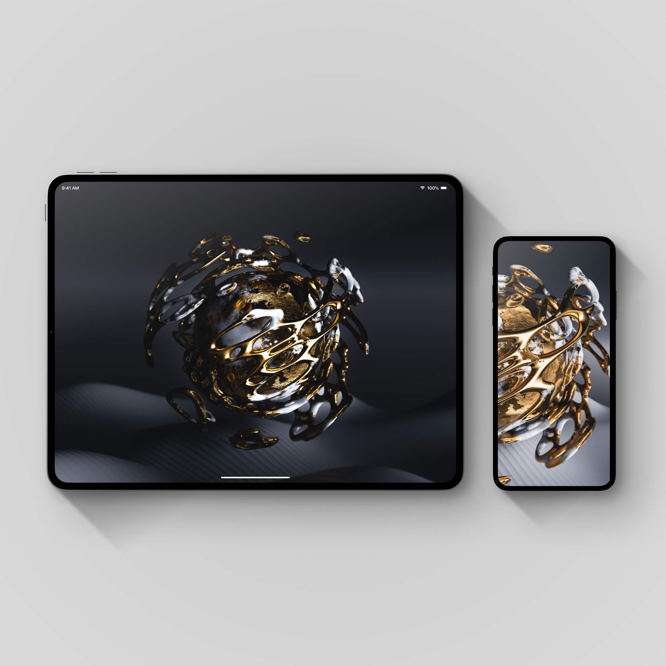 Abstract 3D Wallpaper Pack