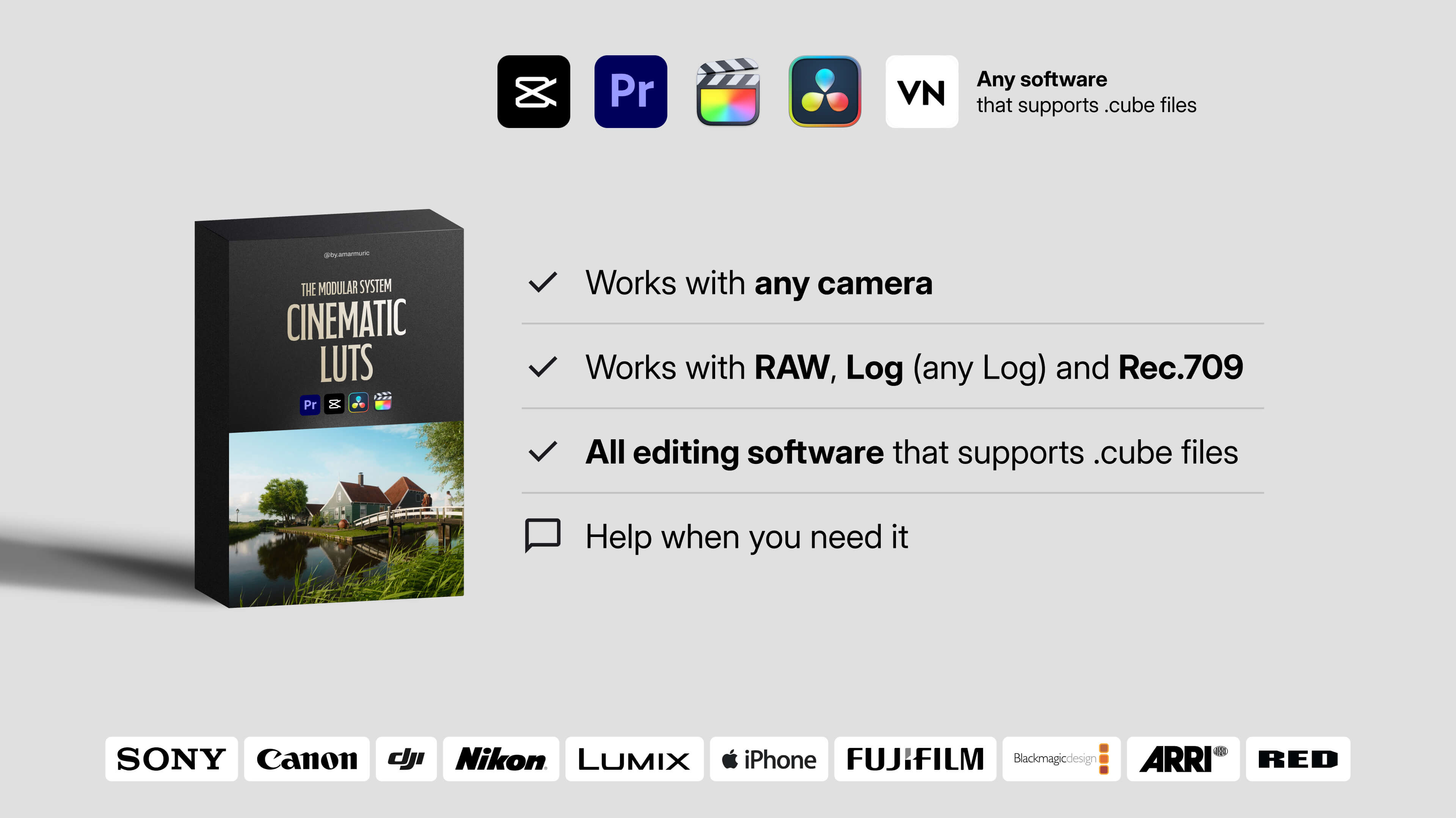 Cinematic LUTs — The Modular System