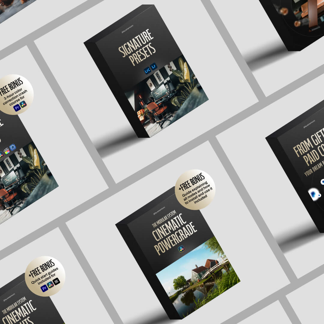 Cinematic LUTs — The Modular System