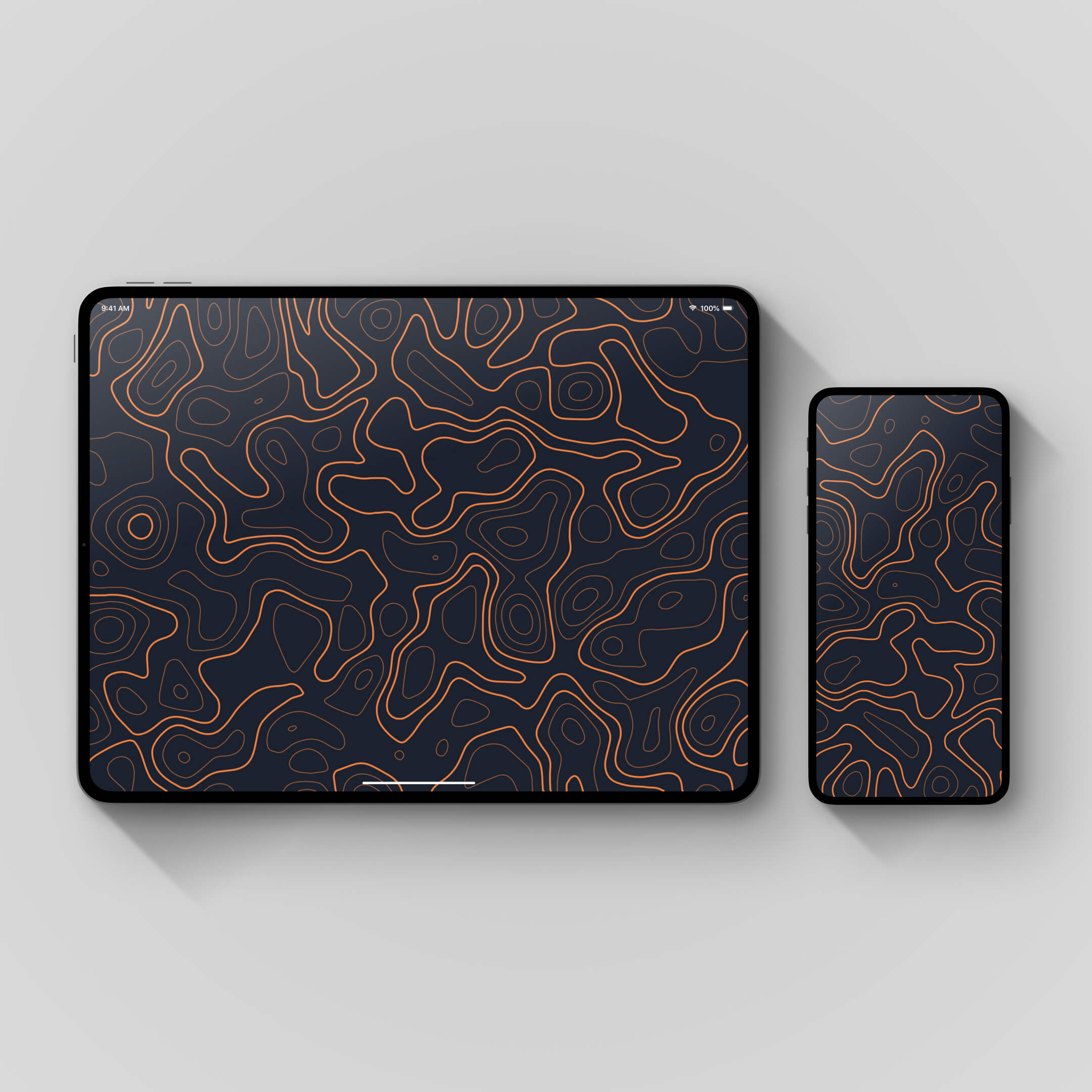 Topographic Wallpaper Pack